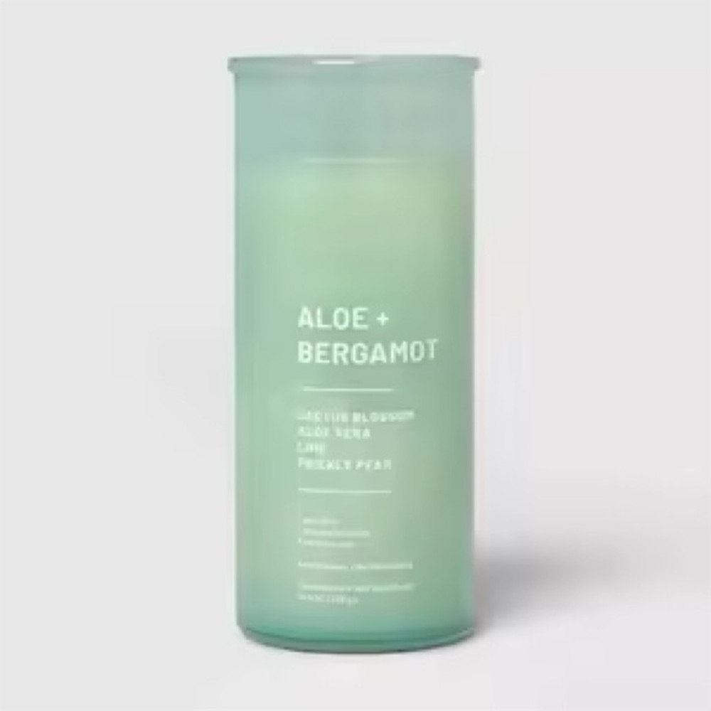 Aloe‎ + Bergamot  Candle - Green - Picture 6 of 15